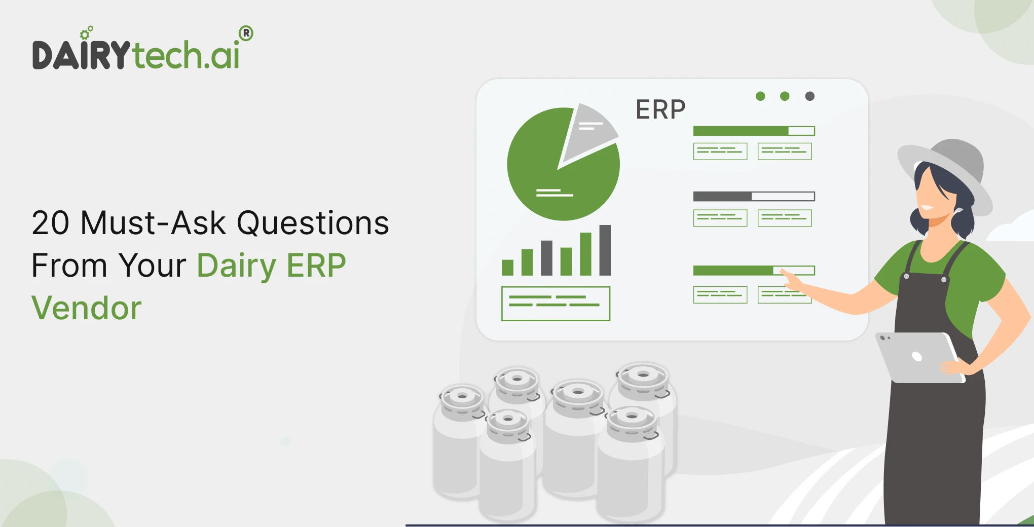 ravi garg, dairytech, must ask question, dairy erp vendor